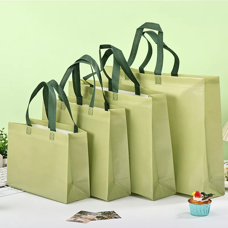 Kiiltävä laminoitu nonwoven mainoslaukku
