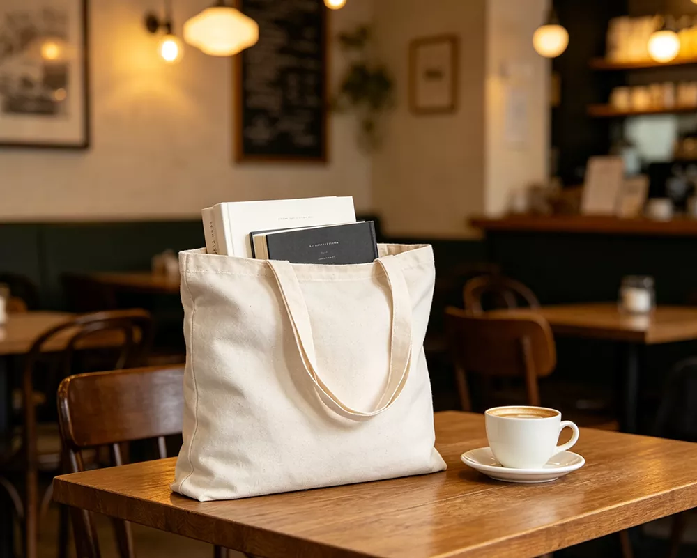 Eco Friendly Custom Logo Canvas Tote Bag